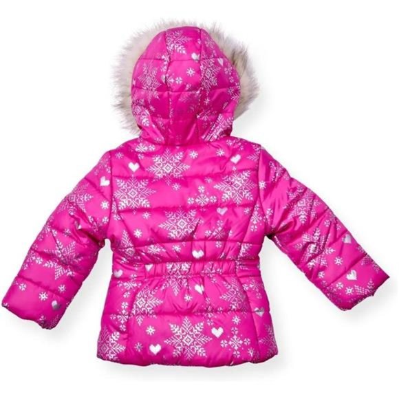 2-Piece Snow Suit - Water Resistant Girls Snow Pants & Ski Puffer Jacket - Picture 5 of 6